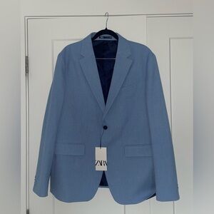 Zara Men's Light Blue Sport Coat
